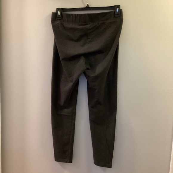 Sonoma Goods For Life pull on dark gray legging Woman’s size Large - Picture 8 of 9